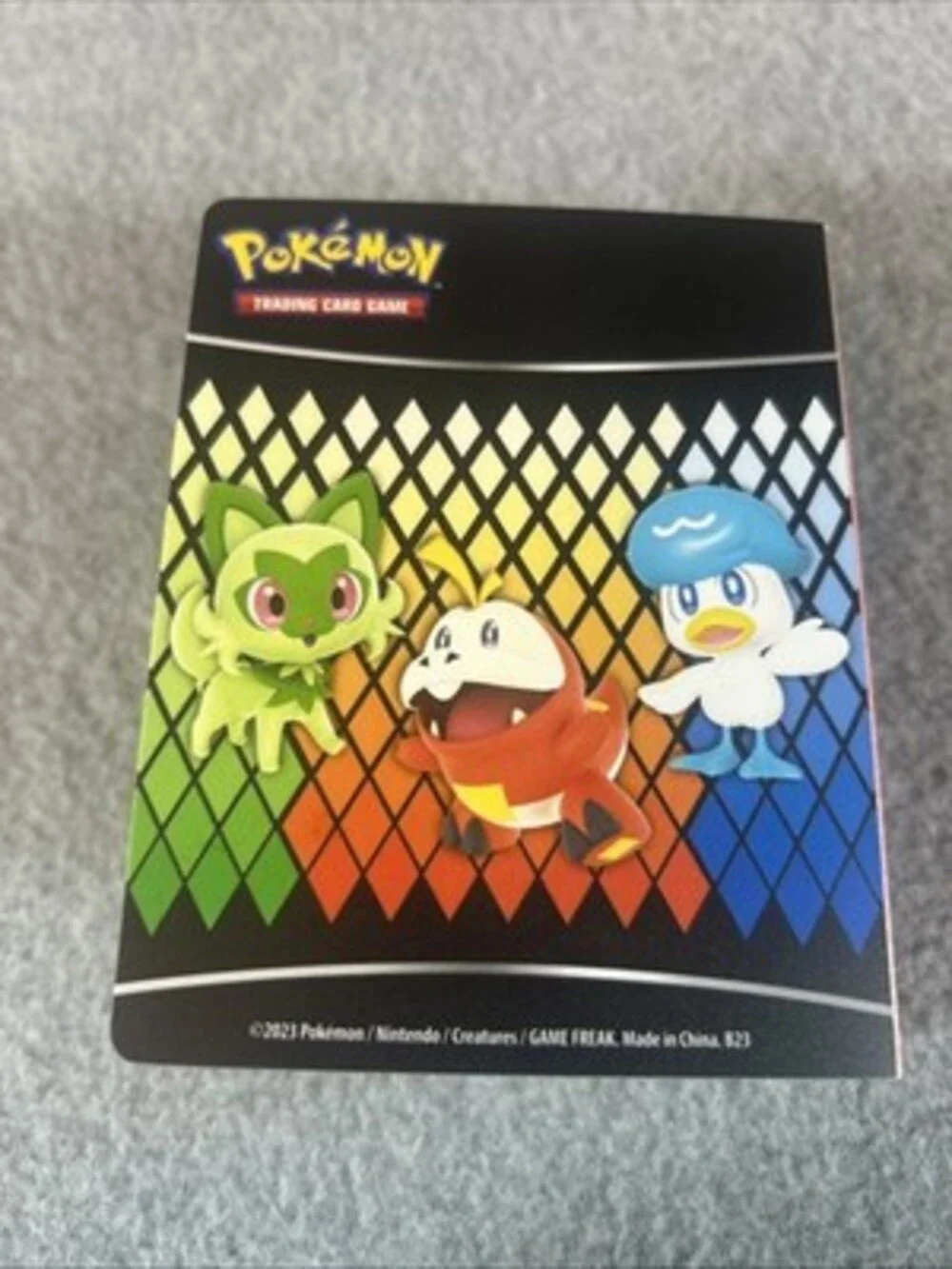 Pokemon TCG Scarlet & Violet Mini Binder Portfolio Koraidon Miraidon